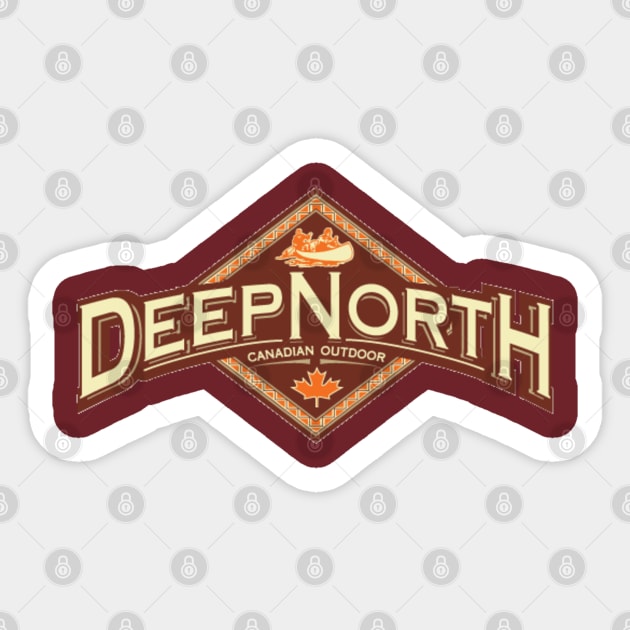 Deep North Canadian Outdoor Sticker by TBM Christopher